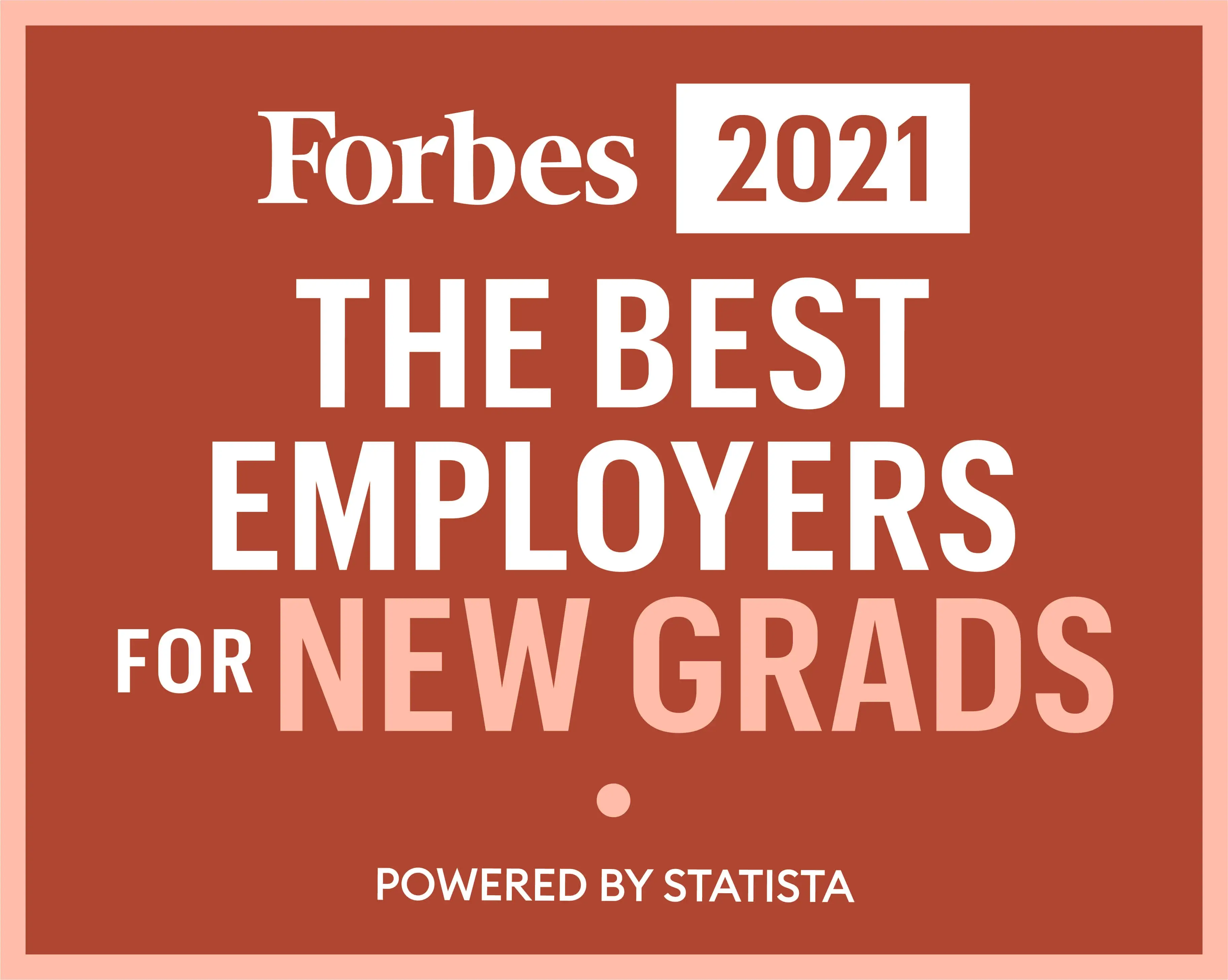 Forbes' List of Best Employers for New Grads 2021