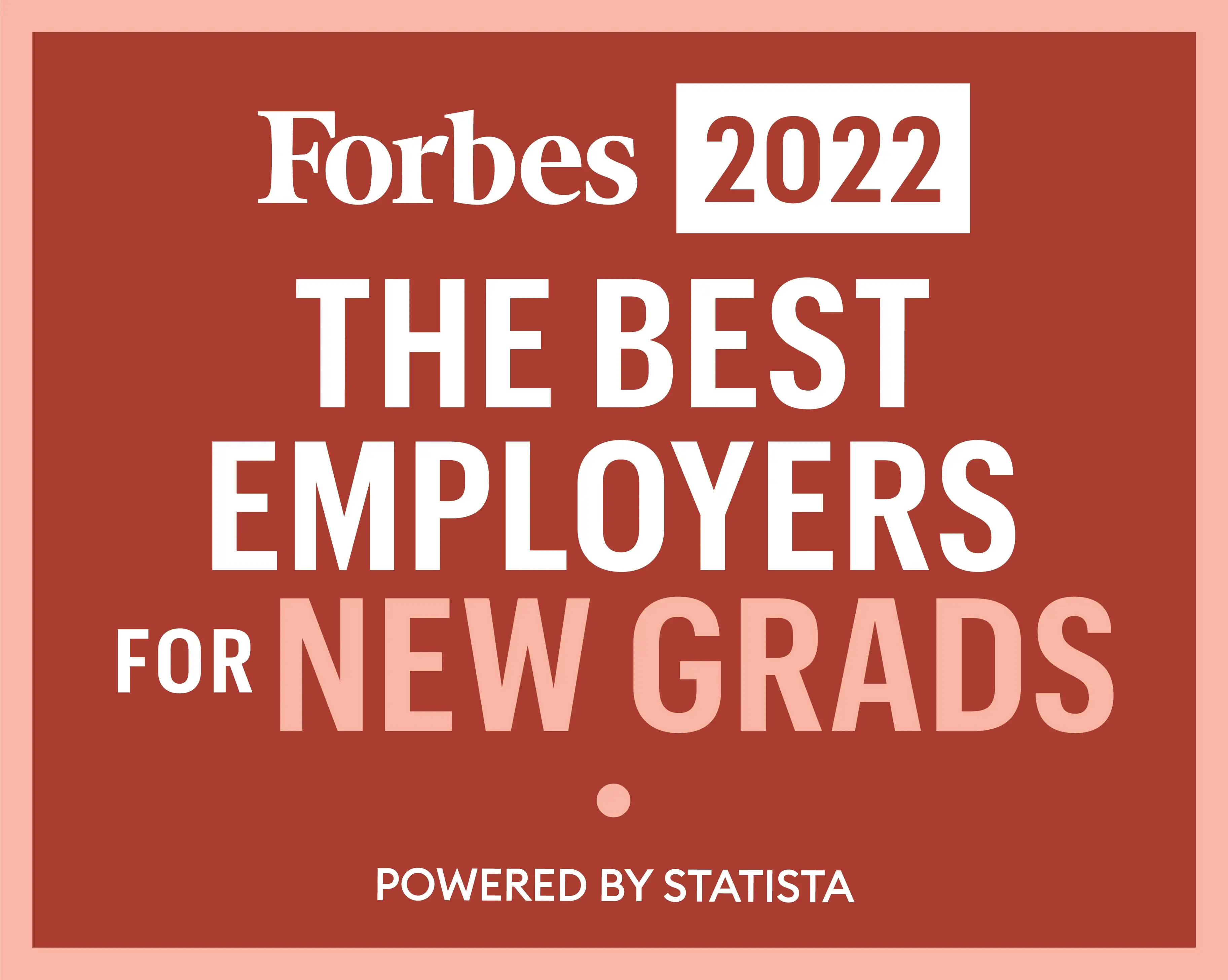 Forbes' List of Best Employers for New Grads 2022