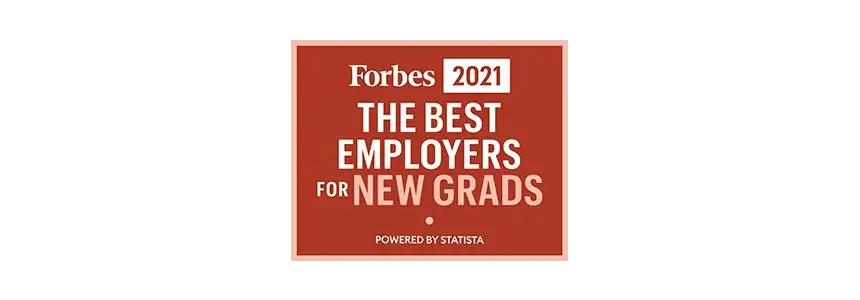 Forbes' List of Best Employers for New Grads 2021