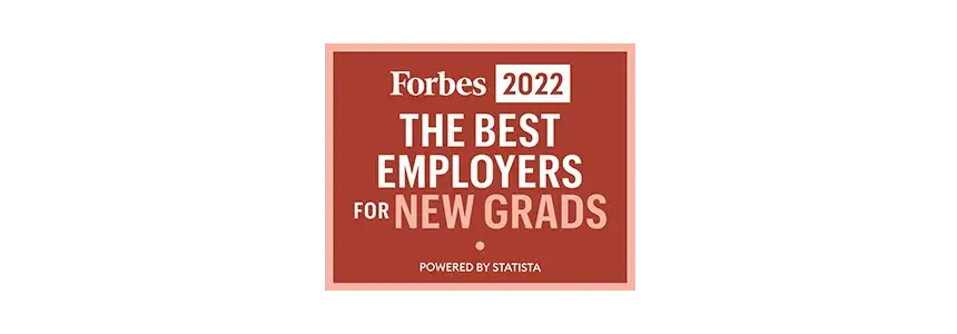 Forbes' List of Best Employers for New Grads 2022