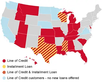 Online Line of Credit Line & Installment Loan