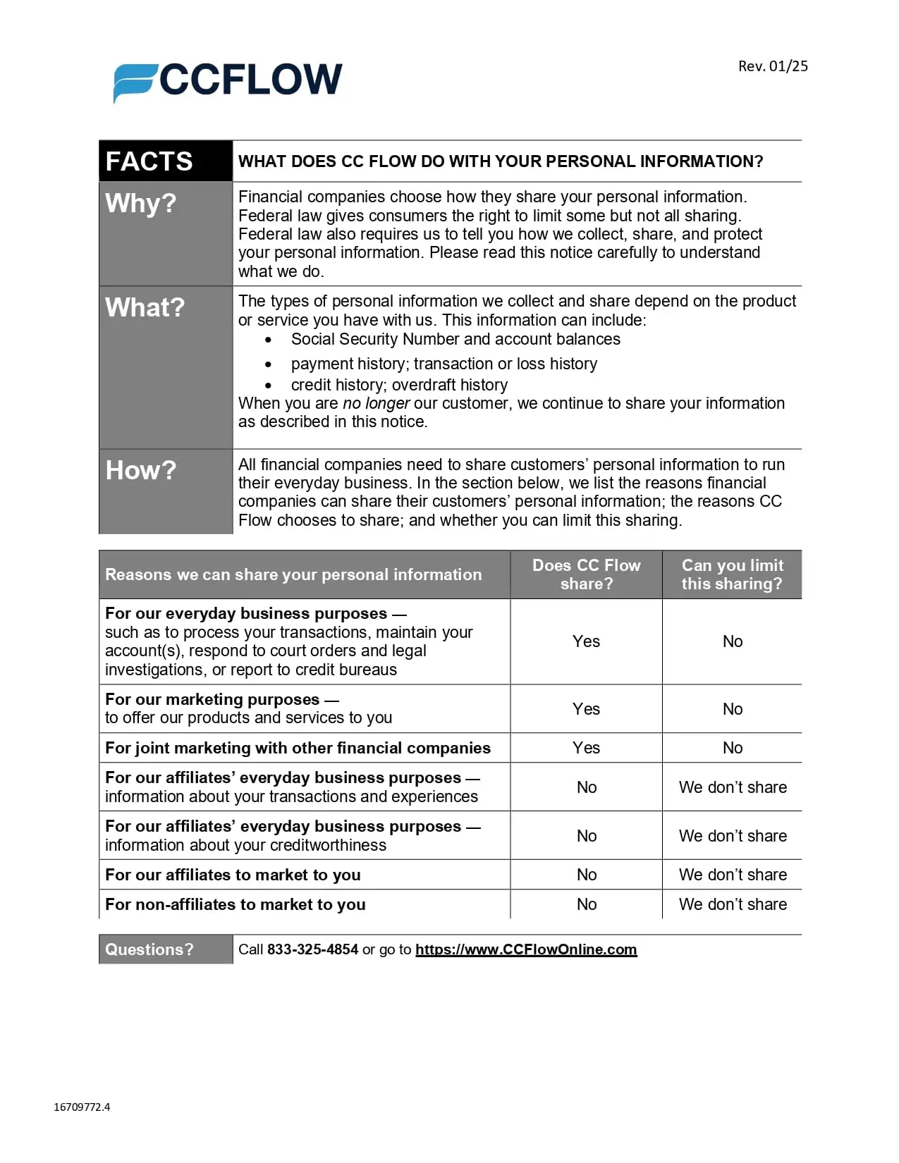 Advance Financial Privacy Policy Alabama Page 1