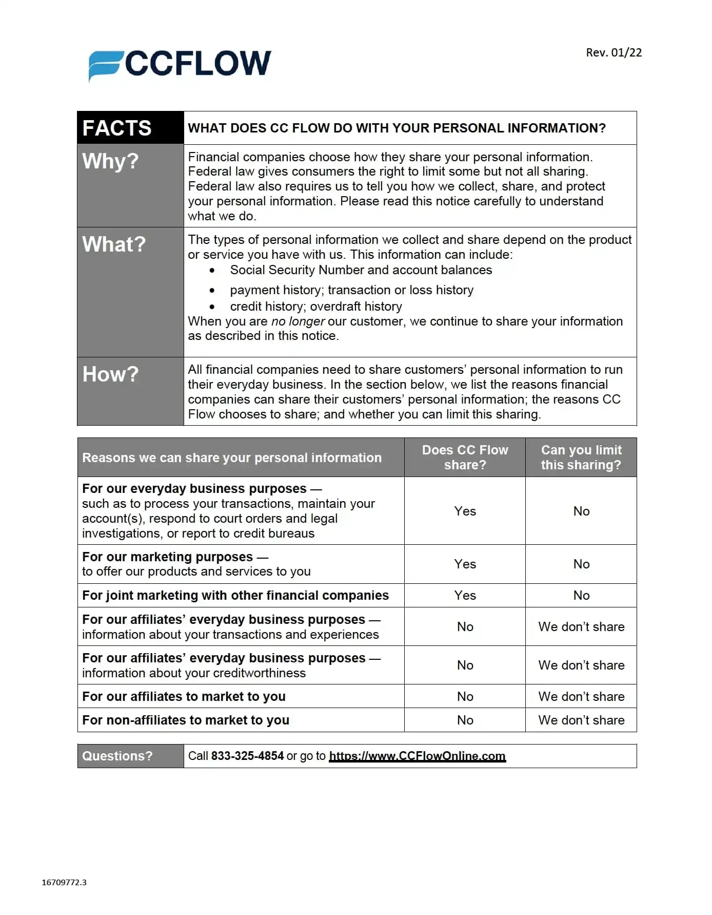 Advance Financial Privacy Policy Alabama Page 1