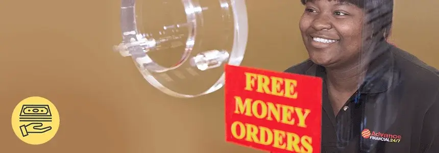 Advance Financial Free Money Order Service